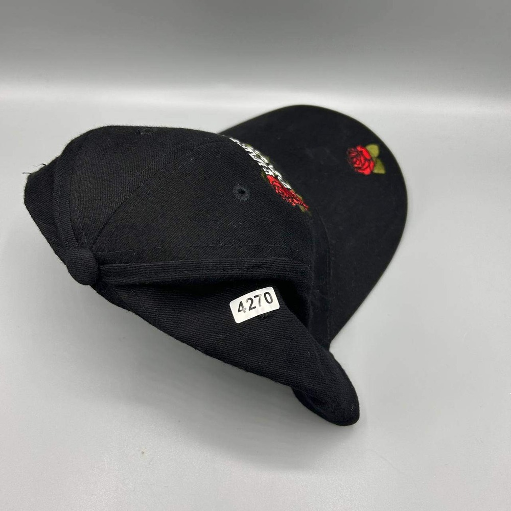 Harley Davidson Motorcycles‎ Hat Women Black Floral Strap Back Cap Cotton - Picture 8 of 8